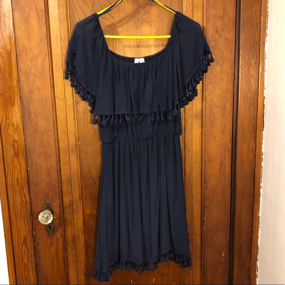 Off the shoulder dress